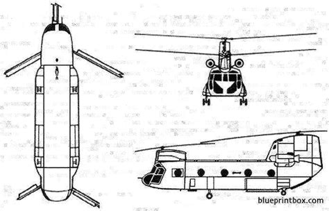 Boeing Vertol Ch 47 Chinook Plans Aerofred Download Free Model