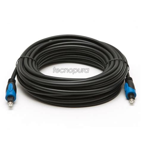 5 metros de cable fibra óptica grueso para sonido envolvente - Tecnopura