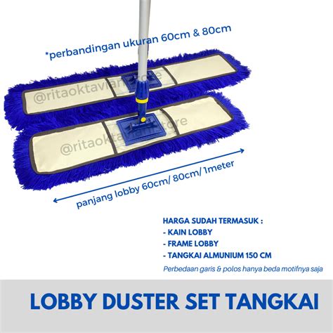 Jual LOBBY DUSTER SET TANGKAI POLOS Shopee Indonesia