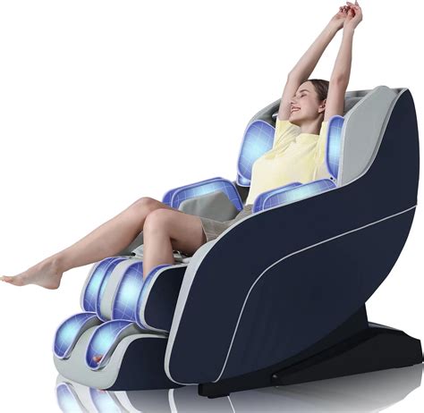 Healthrelife Massage Chair Full Body Recliner With Heat Zero Gravity Air Pressure