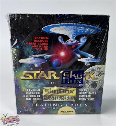 1993 SkyBox Star Trek Master Series Trading Cards SEALED UNOPENED BOX