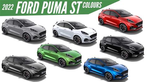 Ford Puma St All Color Options Images Autobics Youtube