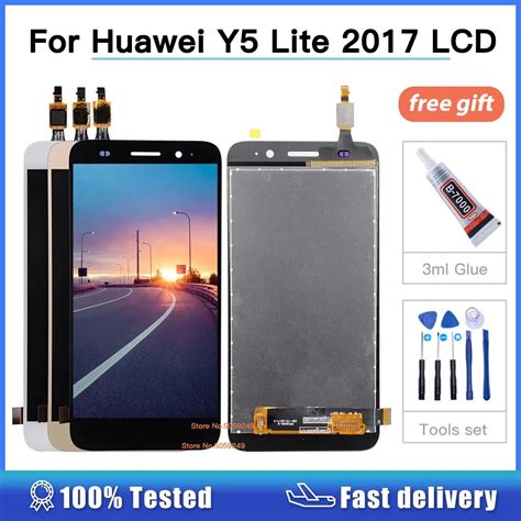 For Huawei Y5 Lite 2017 Lcd Screen Replacement Y3 2017 LCD CRO L22 L02