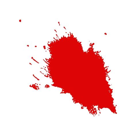 Premium Vector Vector Watercolor Painted Red Brush Stroke Paint Or