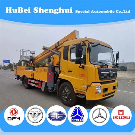 Dongfeng Kingrun X Lhd Rhd M M Articulated Basket Platform Truck