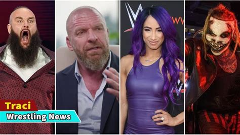 Triple H Discusses Braun Strowman Bray Wyatt Sasha Banks The Rocks