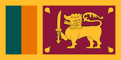 Sri Lanka Flag Vector Art, Icons, and Graphics for Free Download