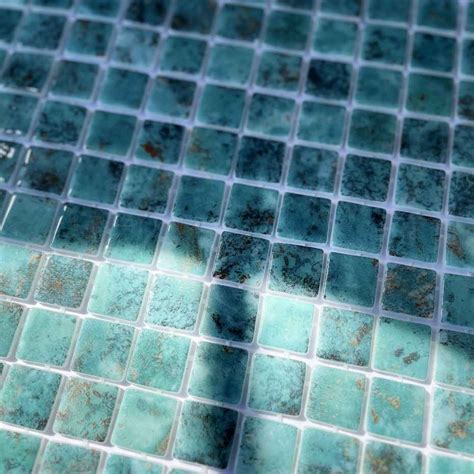 EGM Brigit Glass Mosaic Pool Tiles In UAE Elixir Mosaics