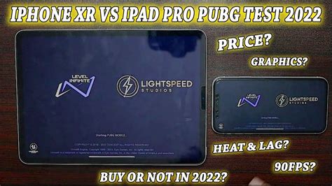 Iphone Xr Vs Ipad Pro Pubg Test 2022 Price Battery Test 90fps Vs 60fps Pubg Buy Or Not