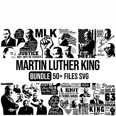 50 Martin Luther King Svg Png Dxf Eps Cricut November 2024