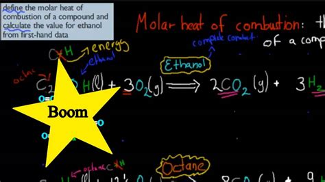 14 Molar Heat Of Combustion Hsc Chemistry Youtube