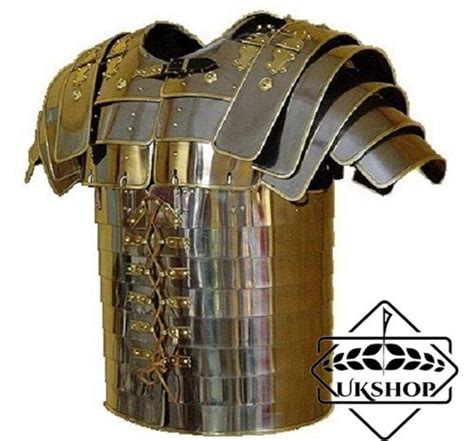 Roman Lorica Segmentata Armor Brass Trimmed Lorica Segmentata