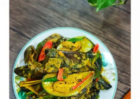 Cara Membuat Kerang Ijo Bumbu Kuning Resep Kerang Hijau Bumbu Pedas