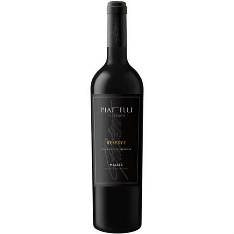 Vino tinto Piattelli reserva malbec Mendoza Argentina La Canastería