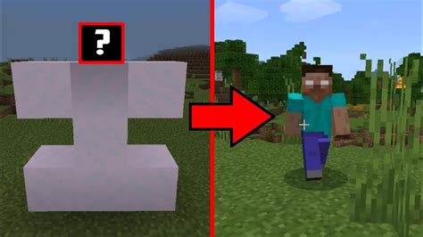 Como Spawnar O Herobrine No Minecraft Pe How To Spawn The