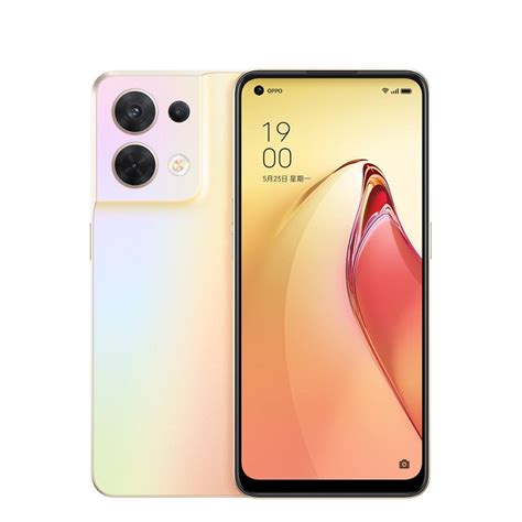 Oppo Reno8 5g Gold 128gb 8gb Ram Gsm Unlocked Phone Mediatek Dimensity 1300 50mp The Phone Comes