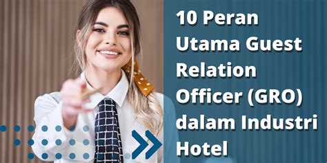 Mengetahui Peran Guest Relation Officer Gro Di Hotel