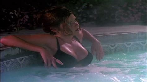 Tiffani Amber Thiessen Beverly Hills 90210 Bikini Top Scene
