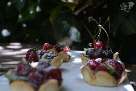 Tartaletas De Frutos Rojos Y Chocolate Las Recetas De Tere