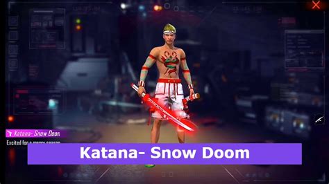 Cara Mendapatkan Katana Snow Doom FF Di Event Faded Wheel