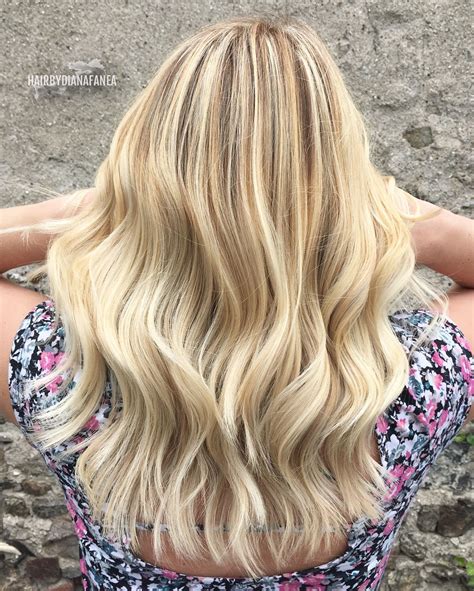 Blonde Balayage Blonde Hair Butter Blonde Warm Blonde Haarfarben