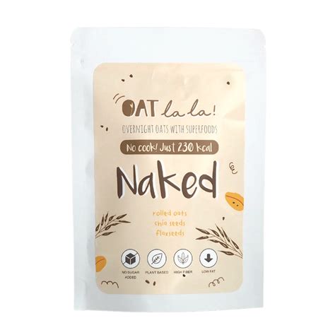 Naked Overnight Oats With Superfoods LINE SHOPPING