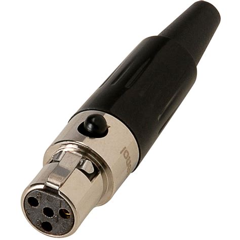 Amphenol AG4F 4 Pin Mini XLR Female Cable Connector EBay