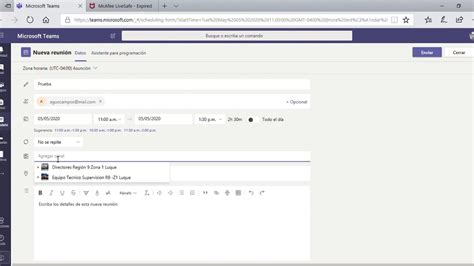 C Mo Crear Una Reuni N En Teams C Mo Agregar Invitados Youtube