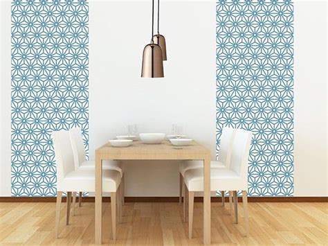 Sterling Bleu Papier Peint Adh Sif Repositionnable Dinning Room Dining