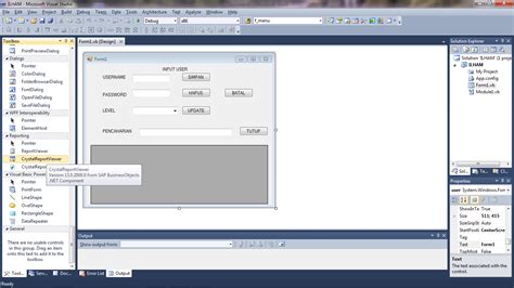 Sumber Ilmu Cara Memunculkan Crytalreport Viewer Di Toolbox Pada Vb