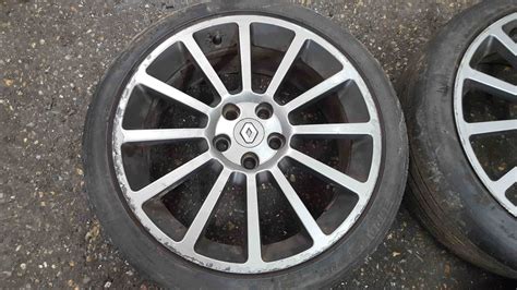 Renault Megane Sport MK2 2002 2008 230 225 Alloy Wheels Set 18inch X4