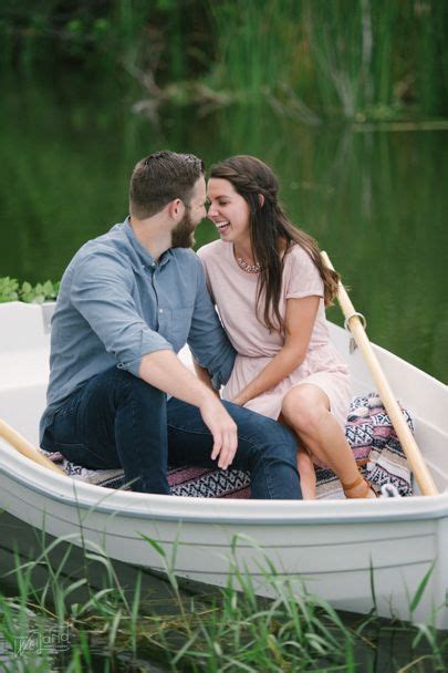 Rowboat Engagement Session Florida Wedding Photographer Engagement Photo I Engagement