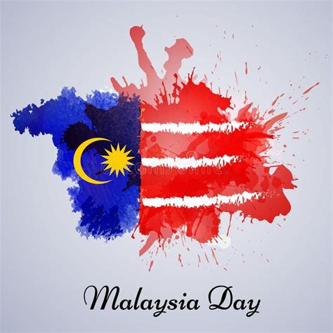 Malaysia Merdeka Background Malaysia Flag Grunge Independence Day