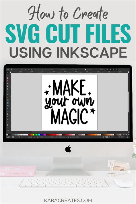 How To Create Svg Cut Files Using Inkscape Kara Creates