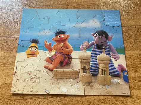 Vintage 1980s Sesame Street Puzzle - Etsy