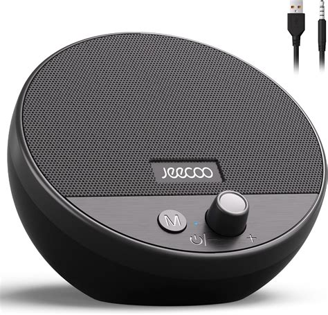 Jeecoo Altavoces Usb Plug N Play Para Computadora Port Til Con