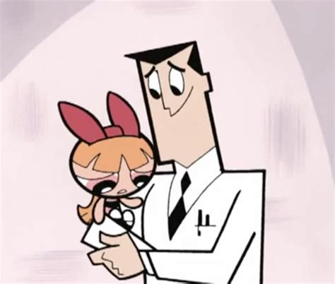 Image - Blossom and Professor Utonium.png - Powerpuff Girls Wiki - Wikia