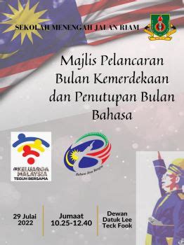 Buku Program Majlis Pelancaran Bulan Kemerdekaan Dan Penutupan Bulan