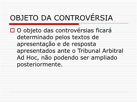O Que É Controvérsias - PPT - SOLUÇÕES DE CONTROVÉRSIAS NO MERCOSUL PowerPoint Presentation ...