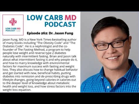 Episode 262 Dr Jason Fung YouTube