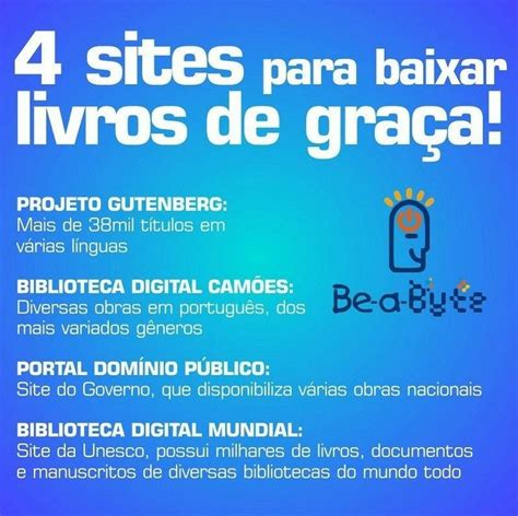 4 sites para baixar livros de graça