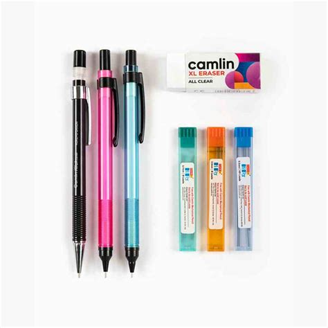 Camlin 3 In 1 Mechanical Pencils Pack