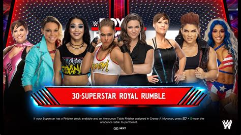 Wwe 2k24 Womens Royal Rumble Match 4k Youtube