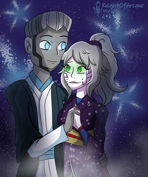 Zane X Pixal New Years By Grimzombieartz On Deviantart