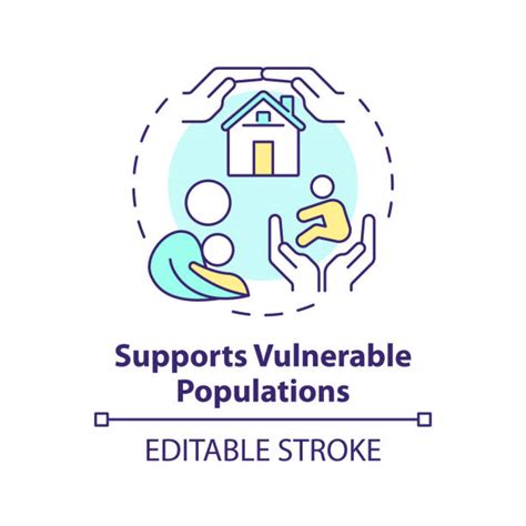 20 Vulnerable Populations Stock Illustrations Royalty Free Vector