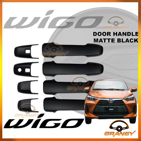 ALL NEW Toyota Wigo 2023 To 2024 Door Handle Outer Garnish Cover Matte