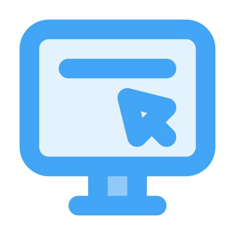 Online Booking Generic Blue Icon