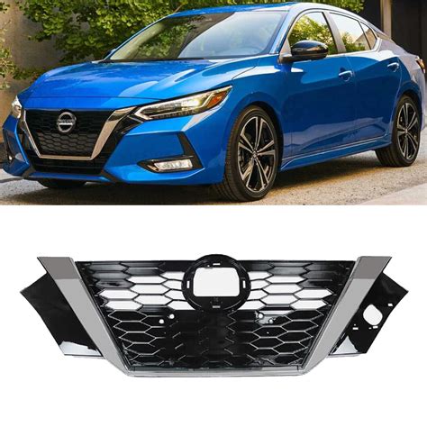 Front Bumper Upper Grille For Nissan Sentra Grille Ebay