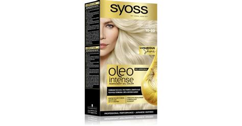 Syoss Oleo Intense Coloration Cheveux Permanente L Huile Notino Be