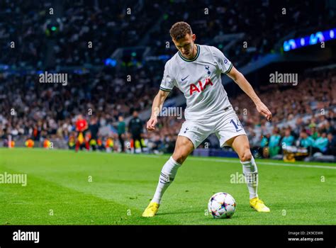 Tottenham Hotspur's Ivan Perisic in action during the UEFA Champions League group D match at the ...